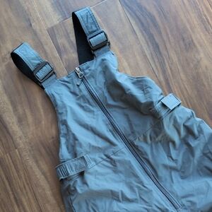 Columbia Kids Charcoal Snowbibs